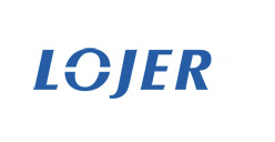 Logo with blue text and stylized letter O.