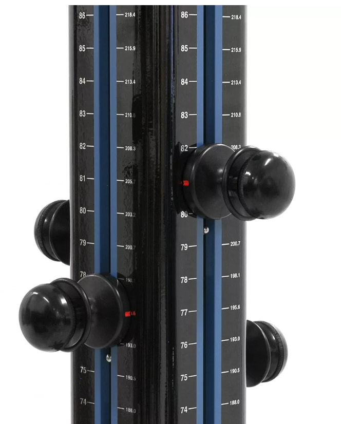 Close-up of a precision measuring instrument with adjustable knobs and scales.