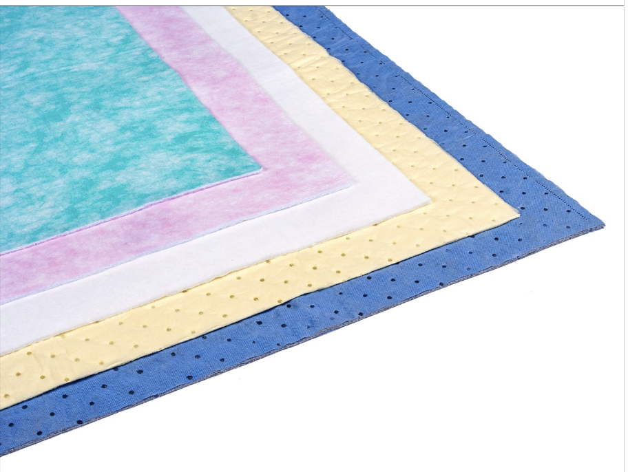 Stack of colorful microfiber cleaning cloths in various shades.