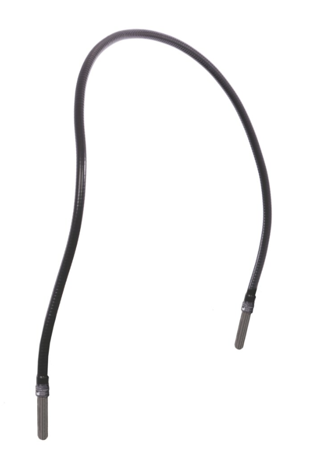 A black cable with connectors at both ends.